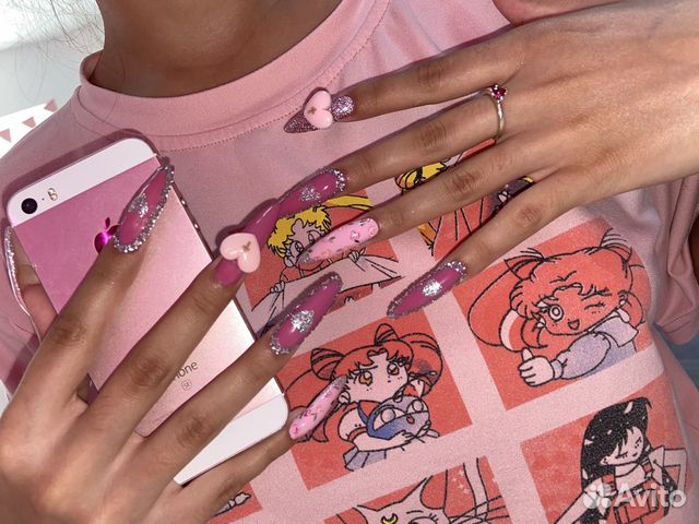 Наращивание ногтей,маникюр,гель-лак