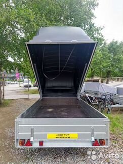 Прицеп легковой лав 81012С 3500*1800 с крышк jaxal