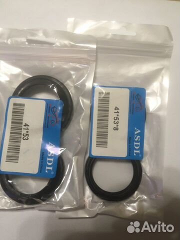 2 Сальника +2 пыльника вилки мотоцикла