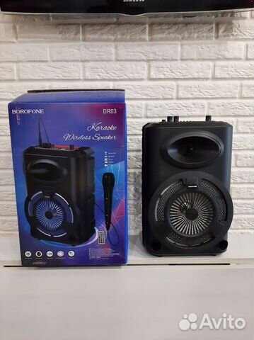 Колонка Borofone bluetooth караоке