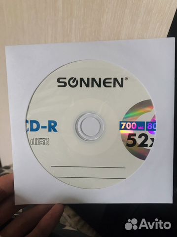 Диск cd-r новый