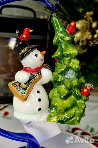 Ёлочные игрушки фабрики Komozja