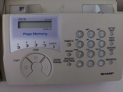 Телефон Факс Sharp