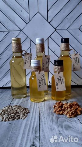 Масло подсолнечное сыродавленное холодного отжима