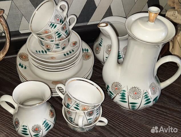 Сервиз кофейный старинный