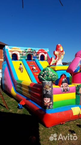 Батут мишки братишки