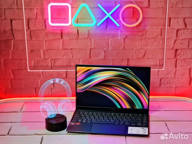 Ноутбук Asus Zenbook Ryzen 5 SSD IPS FullHD 14