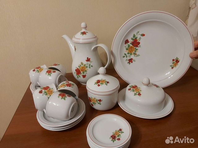 Чайный сервиз на 6 персон гдр