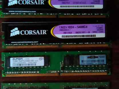Оперативная память 3gb ddr2 corsair