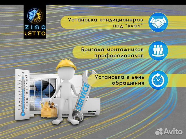 Кондиционер с установкой Royal Clima Hisense