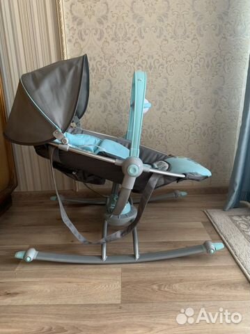 Шезлонг детский с вибрацией