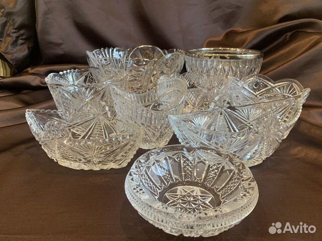 Ваза хрустальная СССР