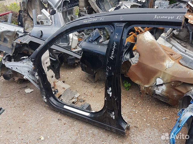 Лонжерон левый с порогом Mitsubishi Outlander xl