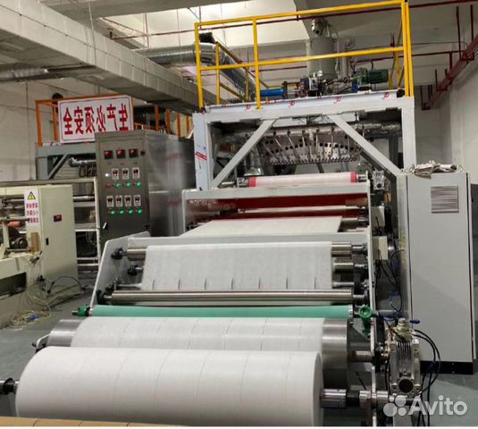 Линия для производства спанбонда \мелтблауна