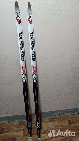 Беговые лыжи Rossignol 160 см + палки 125