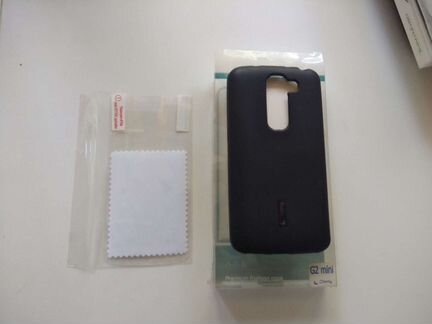Чехол + защитная плёнка на LG g2 mini