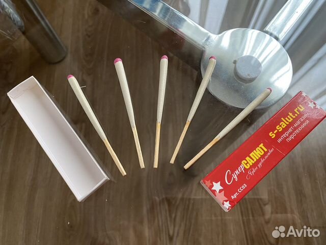 Длинные спички охотничьи купить в Тучково | Хобби и отдых | Авито