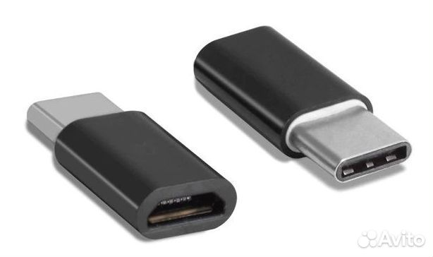 Переходник с micro USB на Type C