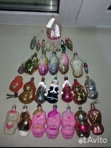 Новогодние игрушки СССР