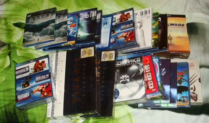 Blu Ray диски 3D, коллекционные, новые