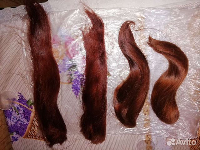 Волосы натуральные хвосты