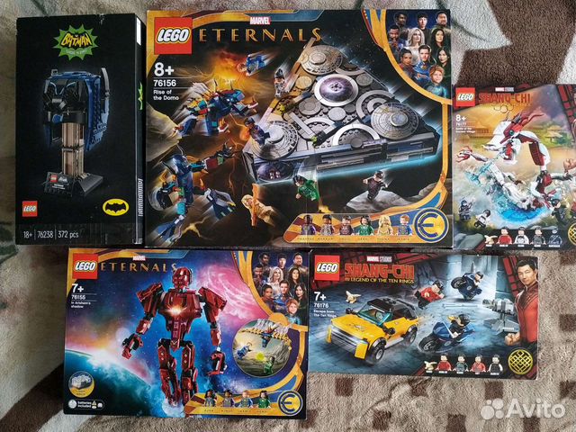 Lego Marvel Super Heroes 76156 и другие