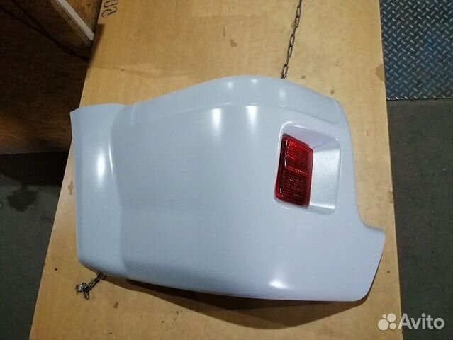 Накладка на задний бампер УАЗ Патриот до 2014г