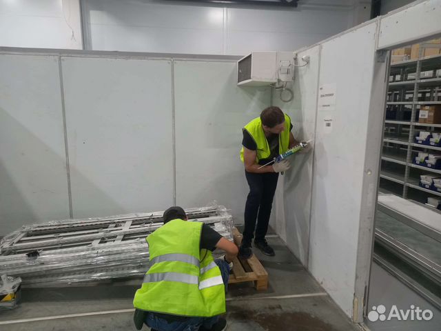 Монтаж, демонтаж холодильных камер