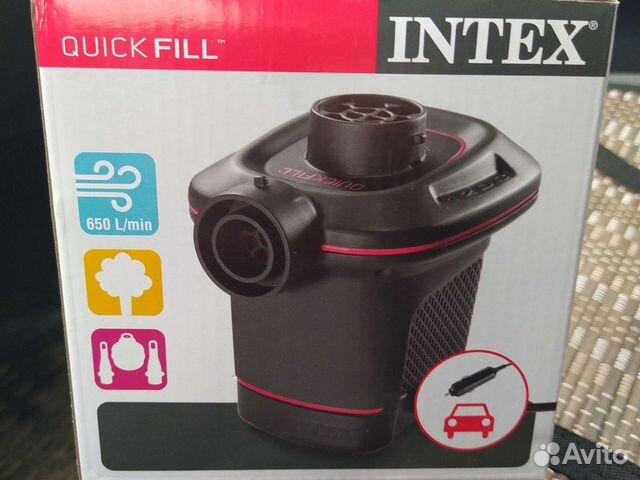 Насос электрический intex, 12 v и 220-240 v