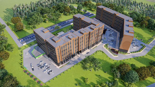 1-к. квартира, 39,3 м², 10/10 эт.