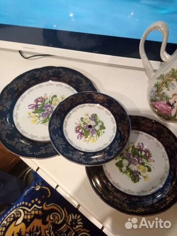 Фруктовница кобальт