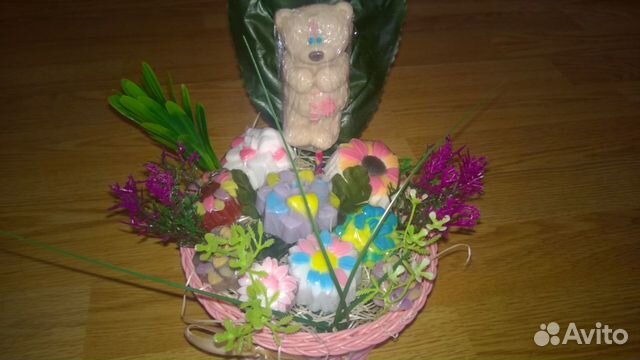 Корзинки из мыла ручной работы