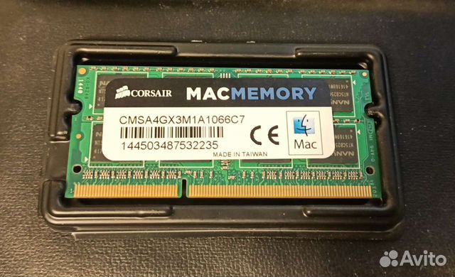 Оперативная память ddr3 4 gb MacBook