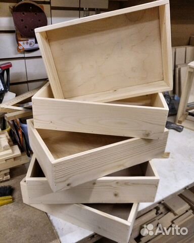 Ящик деревянный, поднос, бокс, пенал, органайзер