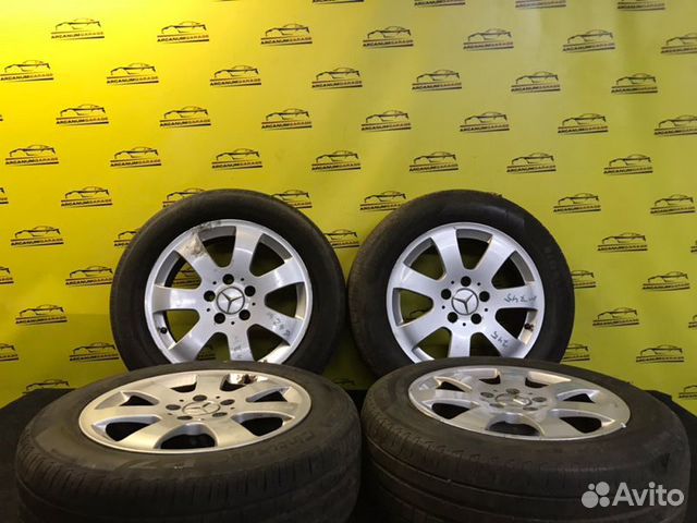Комплект оригинальных дисков Mercedes r16