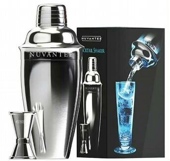 Шейкер для коктейлей 700 мл набор для подарка