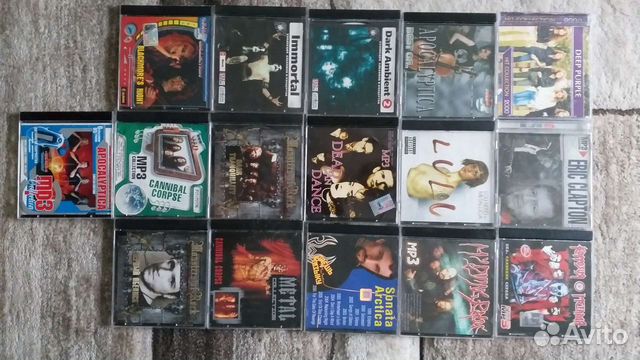 Диски музыкальные Мр3