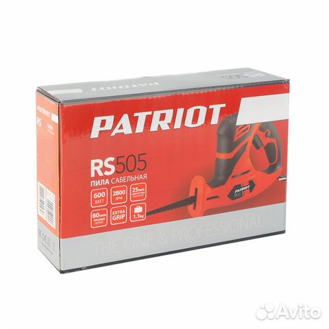Пила сабельная Patriot RS505 600Вт рег.скорости