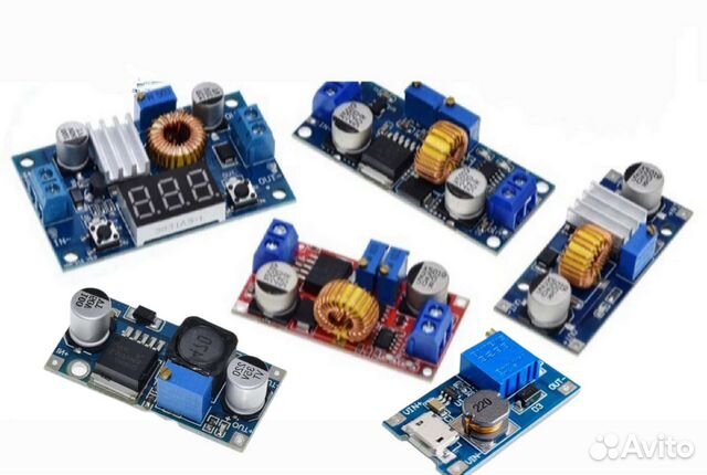 Преобразователи напряжения понижающие, повышающие