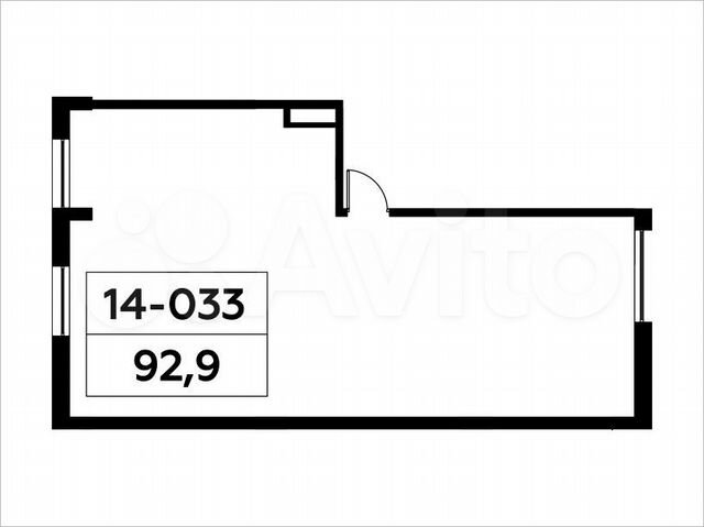 Аренда торговое помещение, площадь 93.2 кв.м