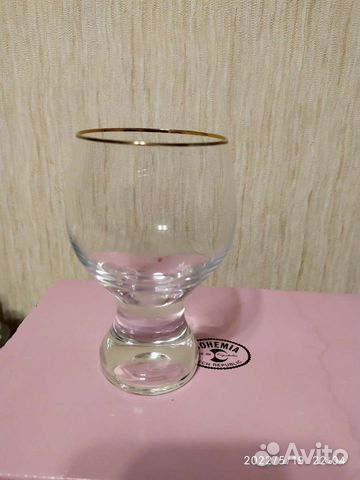 Бокалы Gina Bogemia и стопки IKEA