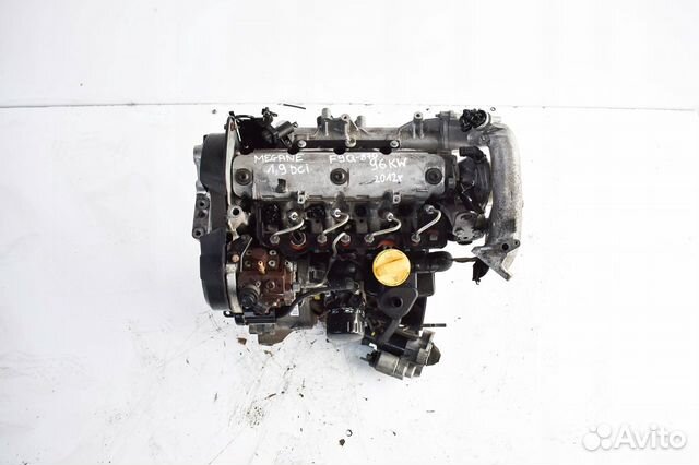 Двигатель на Рено Меган 1,9 DCi F9Q 732 / 733