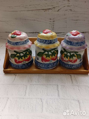 Банки (емкости)набор для сыпучих продуктов