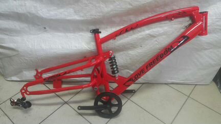 Рама фэтбайк двухподвес 26