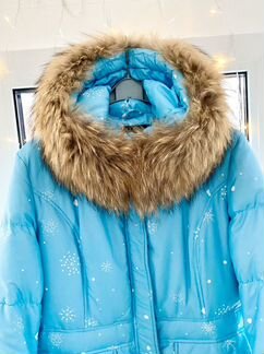 Пуховик женский 42 44 длинный