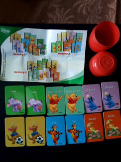 Игра киндер-сюрприз Disney magic, Memory 1