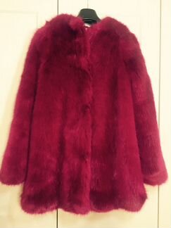 Шуба из искусствен. меха