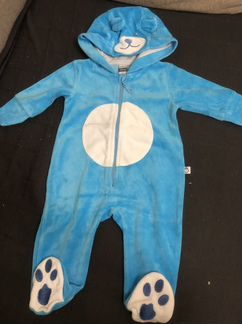 Велюровый комбинезон, 68