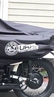 Защитный чехол на мотоцикл урал
