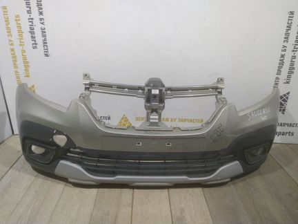 Бампер передний Рено Сандеро Степвей 2 рестайлинг